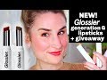NEW GLOSSIER + GIVEAWAY! | Reformulated Generation G Lipstick Swatches + Review