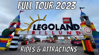 LEGOLAND BILLUND (Denmark) Full Tour 2023 - Rides & Attractions