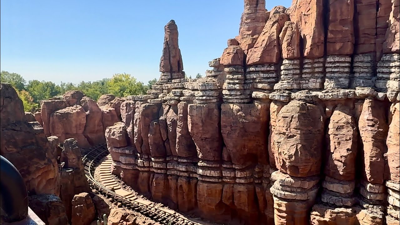 Disneyland Paris: Big Thunder Mountain🎢 | Full Ride Experience | August 2025 in 4K