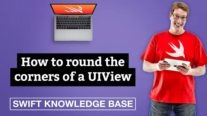 How to round the corners of a UIView – Swift 5