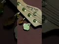 How I Turn A Parts Of Gold Into my Glen Burton Precision Bass Guitar! #guitar #guitarparts