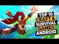 TOP 10 Building & Crafting Survival Games For Android 2020