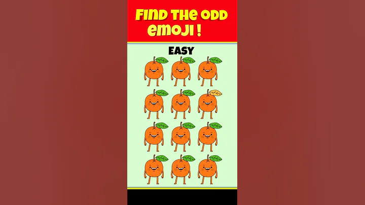 find the odd emoji out !😀।eye test game #shorts #riddles #paheli