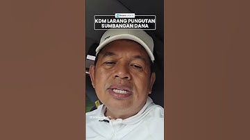 Dedi Mulyadi Resmi Larang Pungutan Sumbangan di Jalan Termasuk Pembangunan Masjid, Terbitkan SE