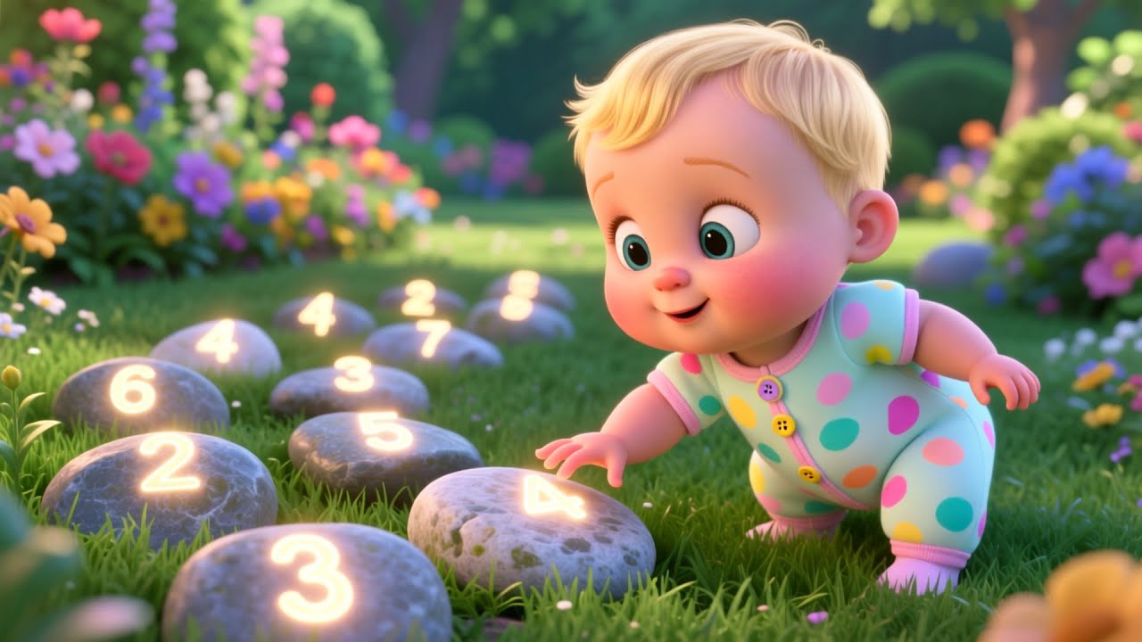 Baby’s Day with Numbers 🔢😊🍼 | Kids Fantasy Song | Learn Numbers and Happy Routines