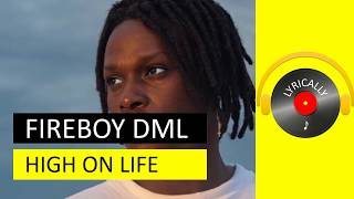 Fireboy DML - High on Life (Lyrics Video)