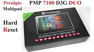 видео Hard Reset для планшета Prestigio MultiPad