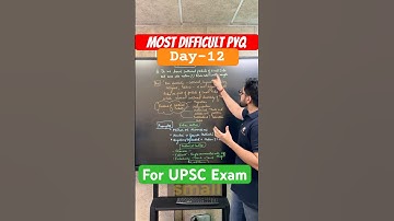 Most difficult PYQs | for UPSC Exam 2025