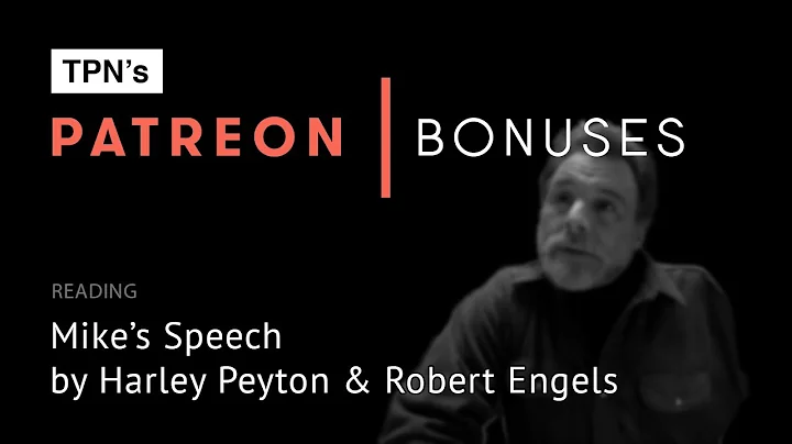 Mike's Speech  Harley Peyton & Robert Engels
