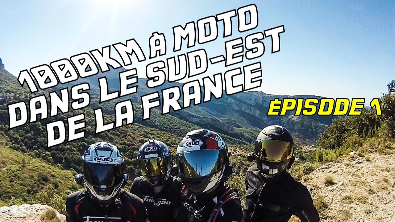 1000 km à Moto dans le Sud-Est de la France : Le Roadtrip avec les