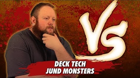 Versus Series - Deck Tech: Jund Monsters with Chris VanMeter