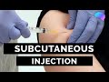 Subcutaneous Injection (SC injection) - OSCE Guide