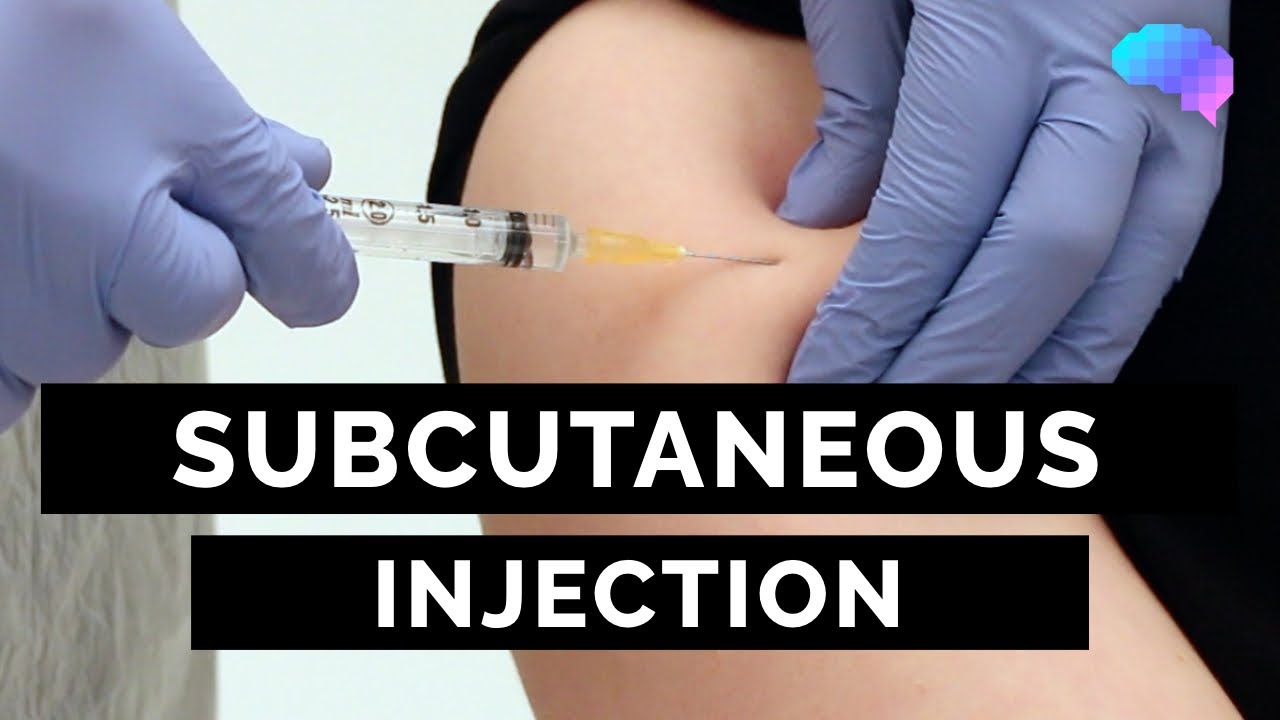 Subcutaneous Injections | Roswell Park Patient Education