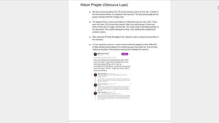 [Archive] Channel Awesome Document Reading | Fredr...