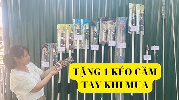 9 MẪU KÉO CẮT CÀNH TRÊN CAO, GHIM QUẢ GIÁ RẺ