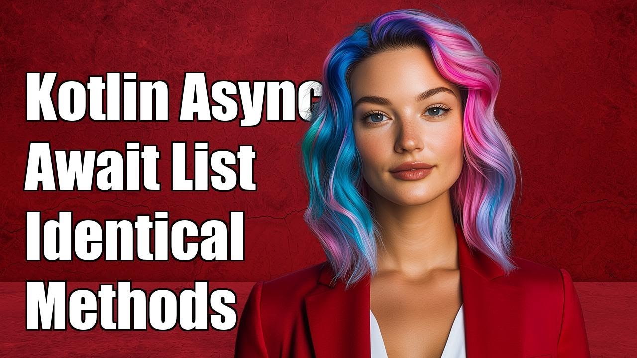 Kotlin: How to async await a list of identical methods? - YouTube