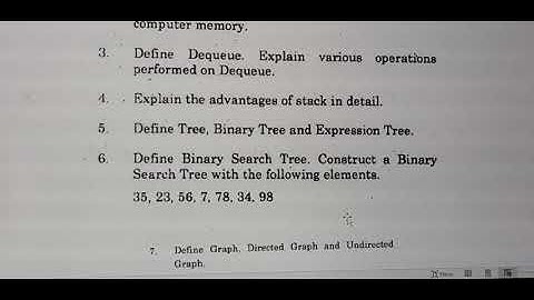Data structures using Java question paper || AU 4th sem data structures paper || Degree 4th sem