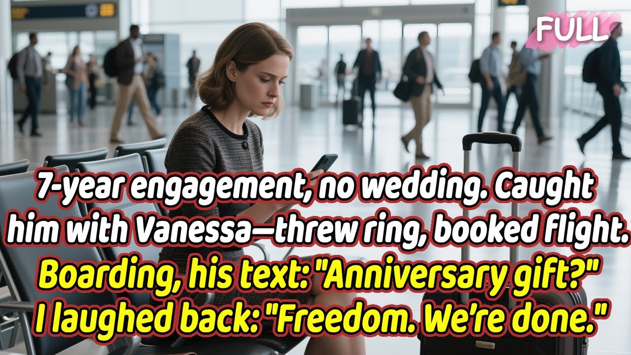 Семь лет помолвки, свадьбы нет. Застала его с Ванессой — бросила кольцо, забронировала билет на с...
