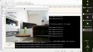 【OpenCV】【Python】ルックアップテーブルでガンマ補正