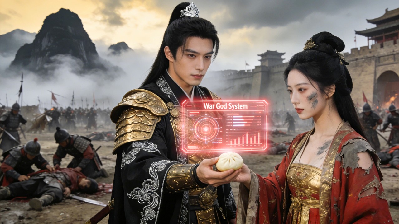 【Multi SUB】小伙穿越乱世，开局一个馒头换了亡国女帝当老婆，还当场激活了战神系统，一路从炮灰杀成镇北战神！#MiniDrama #精彩大陆短剧