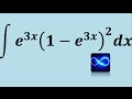 43. Integral de exponencial elevada a exponente (completando derivada)