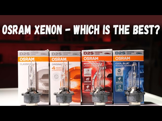 OSRAM XENARC TESTED - Night Breaker Laser VS Cool Blue Intense VS Original  VS Classic 