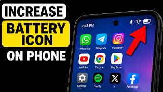 How to Enlarge Battery & Status Bar Icons on Android (Easy Fix) screenshot 2