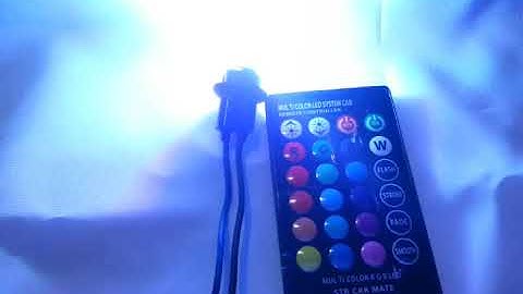 T10  RGB  LED +  remote controller.