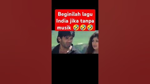 Dubbing Lagu India tanpa Musik 😁😁 #video #lucu