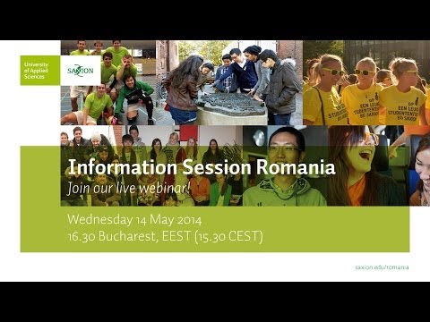 Webinar: Information Session Romania