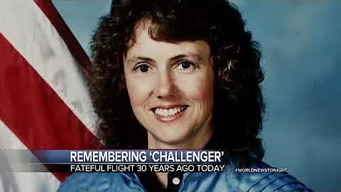 Commander of 1st flight of space shuttle Challenge...