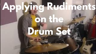 Applying Rudiments on the Drum Set