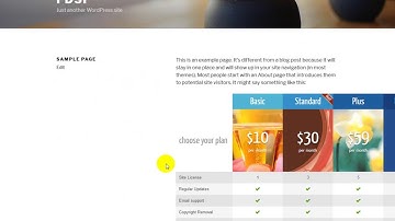 Compare table for Wordpress - Wordpress Plugin