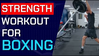 Strength and Conditioning Workout for Boxing