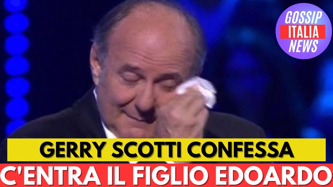 Gerry Scotti, il triste annuncio sul figlio: la fine che nessuno si aspettava...