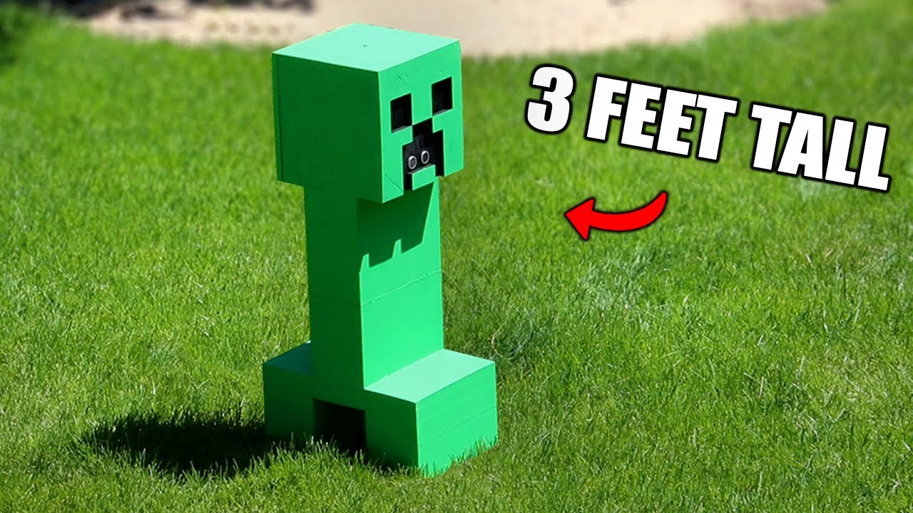 KREA - minecraft creeper in real life, mojang, block creeper