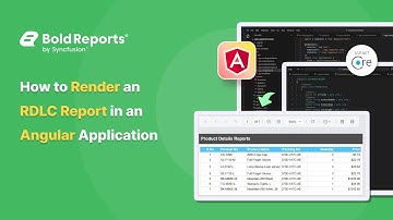 How to Render an RDLC Report in an Angular Application from Server Side | Bold Reports