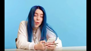 Billie Eilish reacting-justin - lovely on the voice kid.