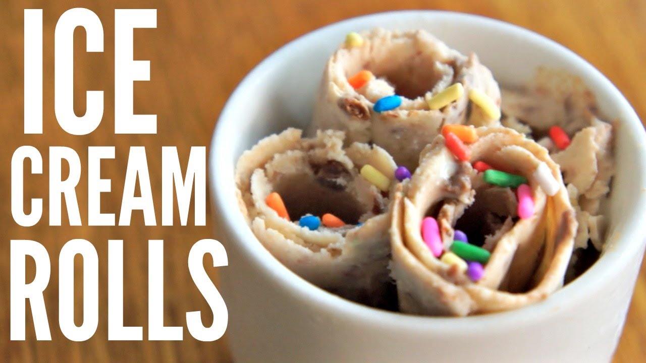 DIY Thai ICE CREAM ROLLS | You Made What? | emmymade