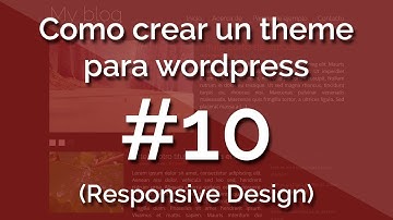 [Curso] Como crear un theme para wordpress con responsive design 10. Diseño del slider y footer