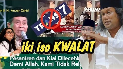 #BoikotTRANS7 Lirboyo dan Mbah Yai Anwar Mansur diRendahkan Framing BUSUK!, Gus Muwafiq Terbaru 2025