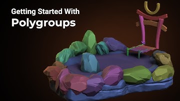 18 - ZBrush for iPad - Gizmo and Polygroups