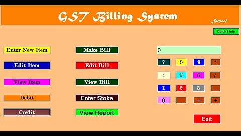#Billing #software  in Visual Studio 2010