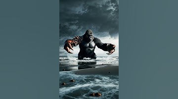What If a Gorilla Transformed Into a Scorpion?🦂🦍  #shorts  #ai