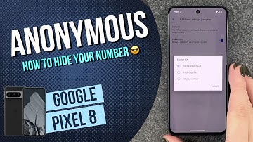 Google Pixel 8 - How to hide your Phone number • 📱 • 👤 • 📞 • Tutorial