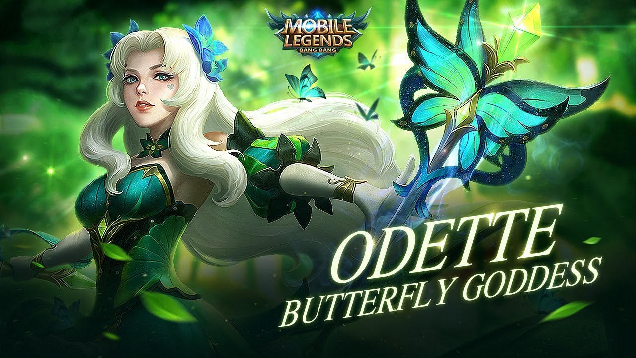  Mobile  Legends  Bang Bang Odette  New Skin Butterfly 