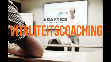 Vitaliteitscoaching medewerkers transport en logistiek  (Adaptics)