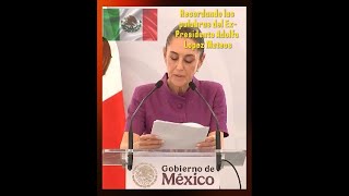 El Ex-Presidente Adolfo López Mateos lo sabía...  #claudiasheinbaum #4t #mexicopotencia #short