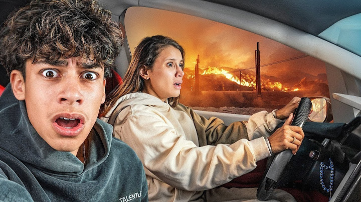 Escaping the LA WildFires | The Royalty Family @royaltyfam #RoyaltyFamily