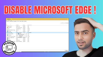 How to Disable Microsoft EDGE Windows 11